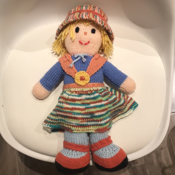 Hand Crafted Other - 🔥4 for $25🔥 HANDMADE knitted doll - new condition